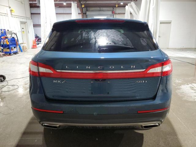 2LMTJ8LR7GBL75704 - 2016 LINCOLN MKX RESERVE BLUE photo 6