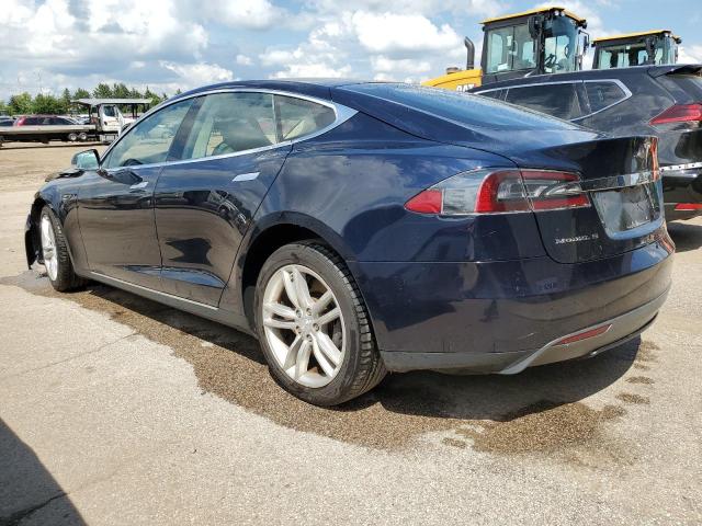 5YJSA1AG7DFP07580 - 2013 TESLA MODEL S 蓝色 照片 2