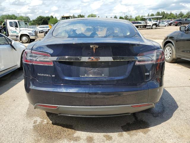 5YJSA1AG7DFP07580 - 2013 TESLA MODEL S 蓝色 照片 6