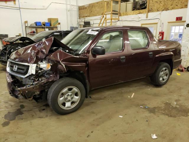 2HJYK16299H502554 - 2009 HONDA RIDGELINE RT BURGUNDY photo 1