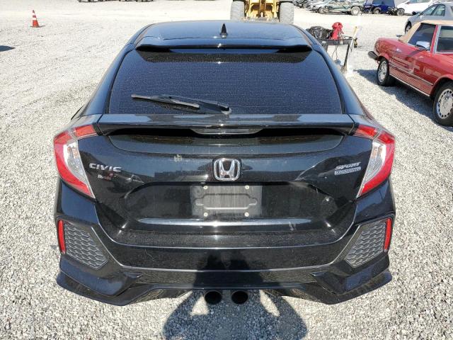 SHHFK7H90JU411268 - 2018 HONDA CIVIC SPORT TOURING BLACK photo 6