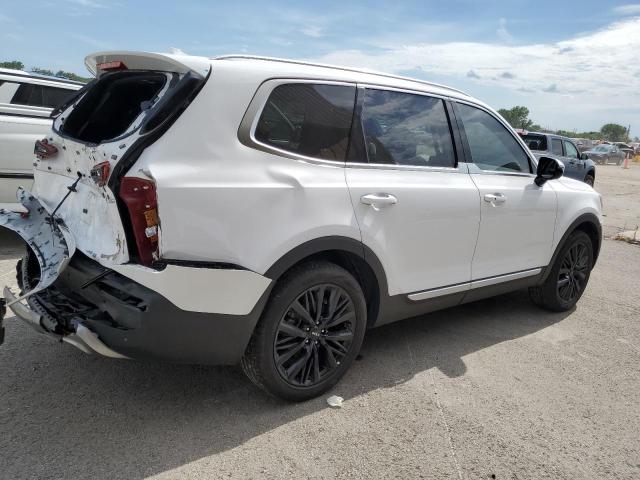 5XYP54HC1NG272001 - 2022 KIA TELLURIDE SX WHITE photo 3