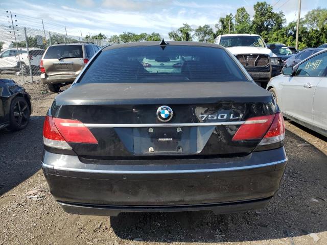 WBAHN83516DT34904 - 2006 BMW 750 LI BLACK photo 6