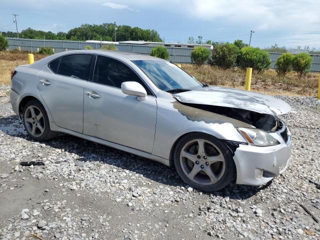 JTHBE262272011822 - 2007 LEXUS IS 350 SILVER photo 4