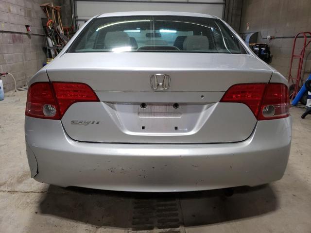 1HGFA16887L045773 - 2007 HONDA CIVIC EX SILVER photo 6