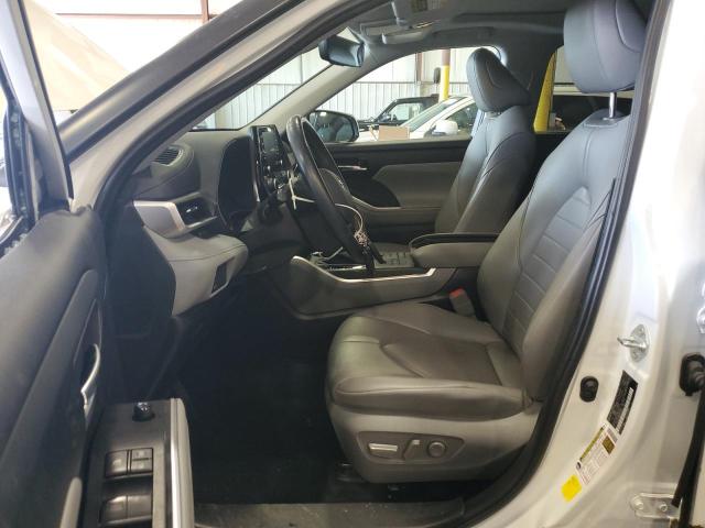 5TDHZRBH8MS546421 - 2021 TOYOTA HIGHLANDER XLE WHITE photo 7