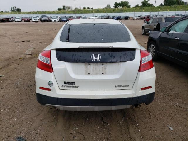 5J6TF2H55EL000132 - 2014 HONDA CROSSTOUR EXL თეთრი ფოტო 6