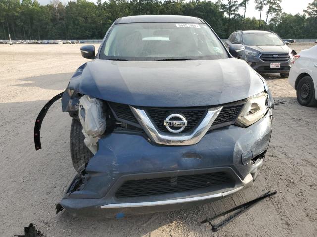 5N1AT2MV6FC785995 - 2015 NISSAN ROGUE S BLUE photo 5