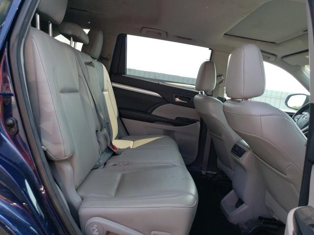 5TDJKRFH8FS159192 - 2015 TOYOTA HIGHLANDER XLE Կապույտ լուսանկար 11