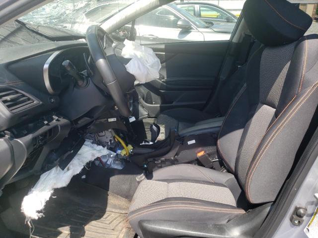 JF2GTAEC2P8226553 - 2023 SUBARU CROSSTREK PREMIUM ვერცხლისფერი ფოტო 7