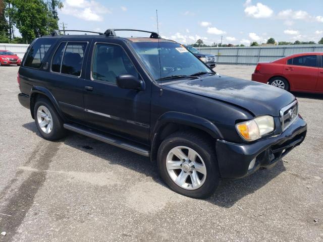 JN8DR09Y72W740665 - 2002 NISSAN PATHFINDER LE BLACK photo 4