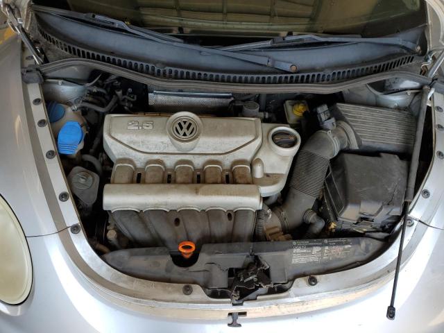 3VWPW31C97M500931 - 2007 VOLKSWAGEN NEW BEETLE 2.5L SILVER photo 11