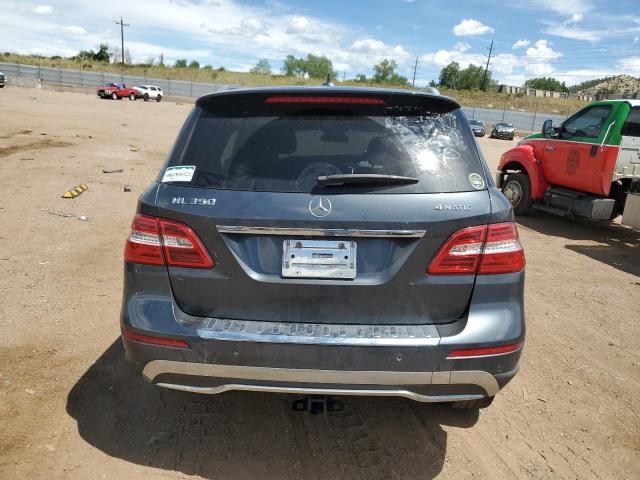 4JGDA5HB6FA521031 - 2015 MERCEDES-BENZ ML 350 4MATIC GRAY photo 6
