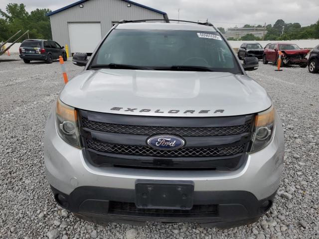 1FM5K8GTXEGB48004 - 2014 FORD EXPLORER SPORT SILVER photo 5