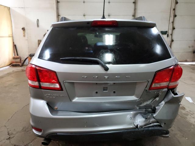 3C4PDDEG5HT703513 - 2017 DODGE JOURNEY GT SILVER photo 6