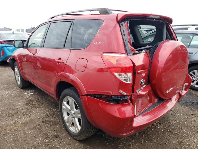 JTMBD32V965006754 - 2006 TOYOTA RAV4 SPORT RED photo 2