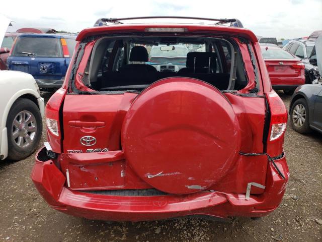 JTMBD32V965006754 - 2006 TOYOTA RAV4 SPORT RED photo 6