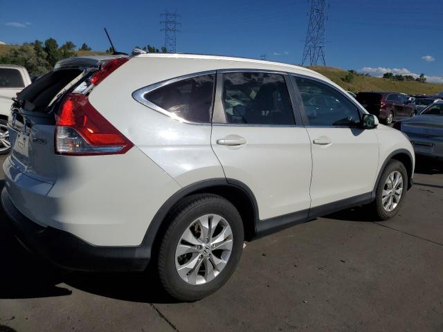 5J6RM4H70DL047211 - 2013 HONDA CR-V EXL WHITE photo 3