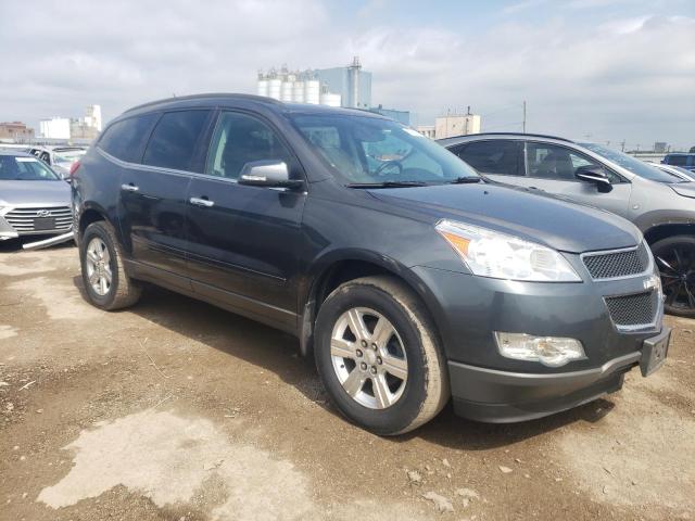 1GNKRGED6CJ368417 - 2012 CHEVROLET TRAVERSE LT GRAY photo 4