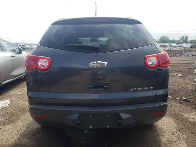 1GNKRGED6CJ368417 - 2012 CHEVROLET TRAVERSE LT GRAY photo 6