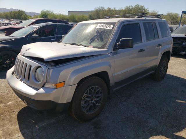 1C4NJPBB1HD157373 - 2017 JEEP PATRIOT SPORT SILVER photo 1