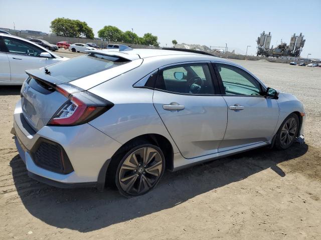 SHHFK7H74JU414818 - 2018 HONDA CIVIC EXL SILVER photo 3