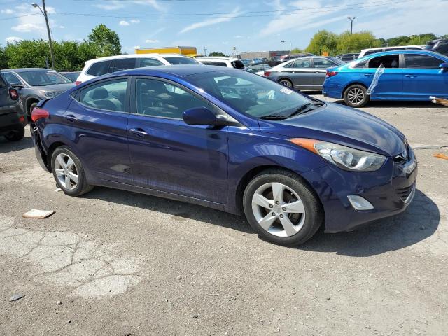 5NPDH4AE2DH367261 - 2013 HYUNDAI ELANTRA GLS BLUE photo 4