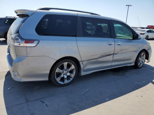 5TDXK3DC1ES483436 - 2014 TOYOTA SIENNA SPORT SILVER photo 3