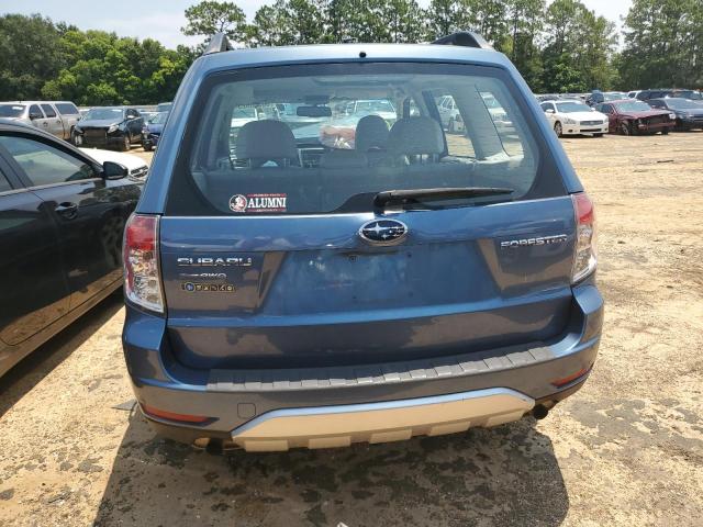 JF2SH6BC1AH763984 - 2010 SUBARU FORESTER XS BLUE photo 6