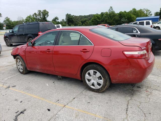 4T1BE46K47U013097 - 2007 TOYOTA CAMRY CE RED photo 2