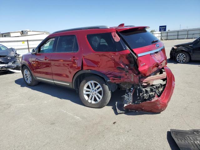 1FM5K7D82HGC89695 - 2017 FORD EXPLORER XLT RED photo 2