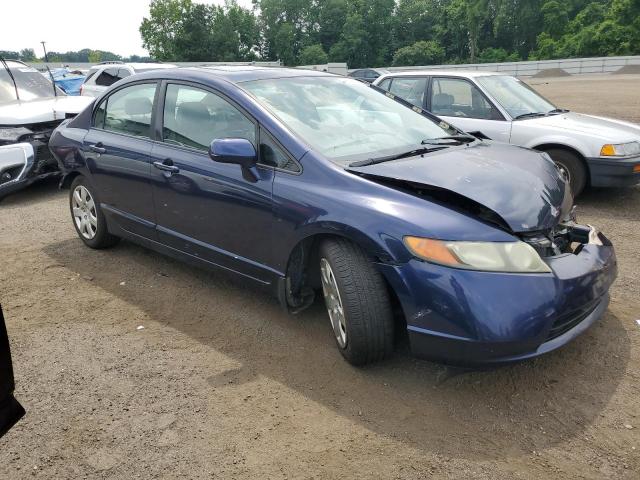 2HGFA16968H502717 - 2008 HONDA CIVIC EXL BLUE photo 4