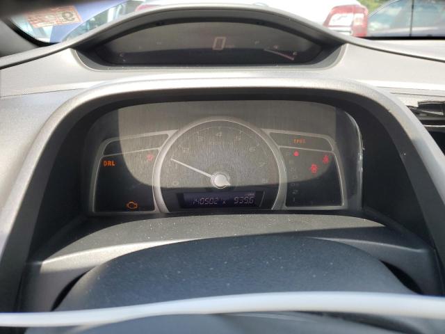 2HGFA16968H502717 - 2008 HONDA CIVIC EXL BLUE photo 9