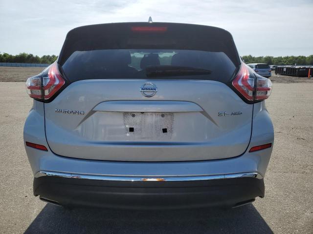 5N1AZ2MH1HN146861 - 2017 NISSAN MURANO S SILVER photo 6