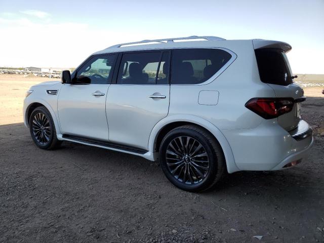 JN8AZ2AF2M9721581 - 2021 INFINITI QX80 LUXE WHITE photo 2