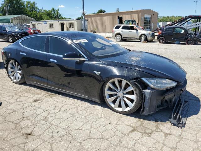 5YJSA1CP9DFP10350 - 2013 TESLA MODEL S შავი ფოტო 4