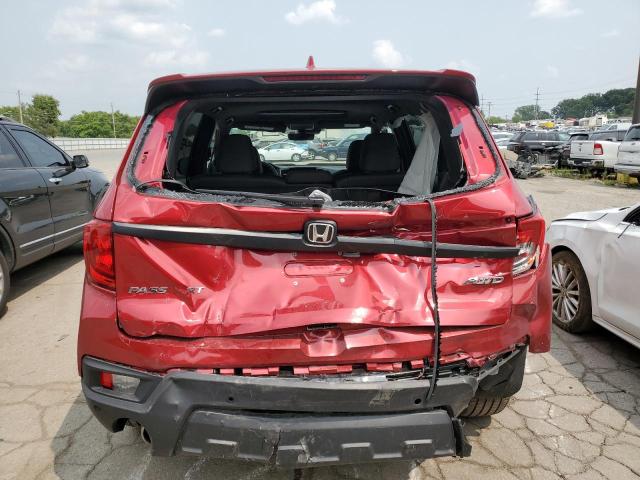 5FNYF8H55NB018275 - 2022 HONDA PASSPORT EXL RED photo 6