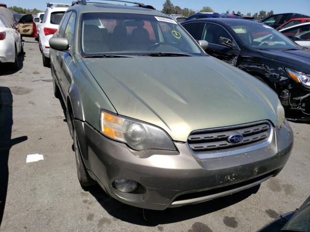 4S4BP62CX57381820 - 2005 SUBARU LEGACY OUTBACK 2.5I LIMITED GREEN photo 5