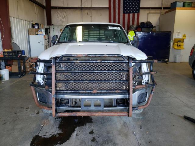 1FT7X2BTXCEC67778 - 2012 FORD F250 SUPER DUTY WHITE photo 5