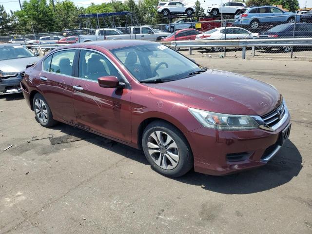 1HGCR2F3XFA259356 - 2015 HONDA ACCORD LX RED photo 4