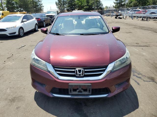 1HGCR2F3XFA259356 - 2015 HONDA ACCORD LX RED photo 5