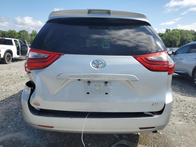 5TDYZ3DC4LS025967 - 2020 TOYOTA SIENNA XLE GRAY photo 6