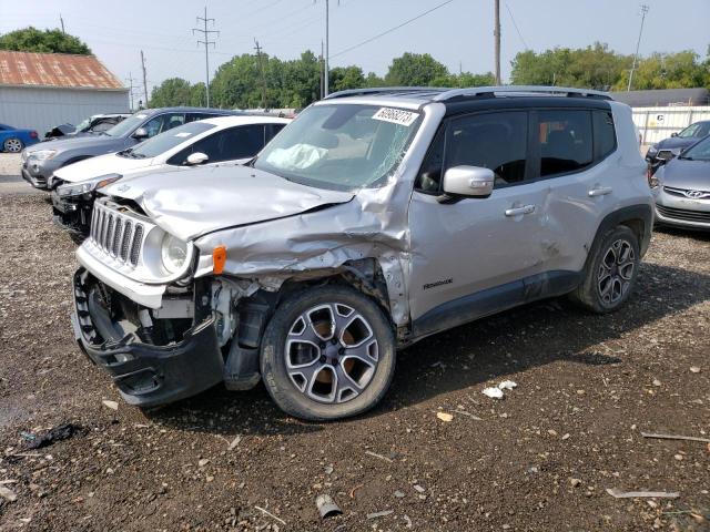 ZACCJADT7FPB31773 - 2015 JEEP RENEGADE LIMITED SILVER photo 1