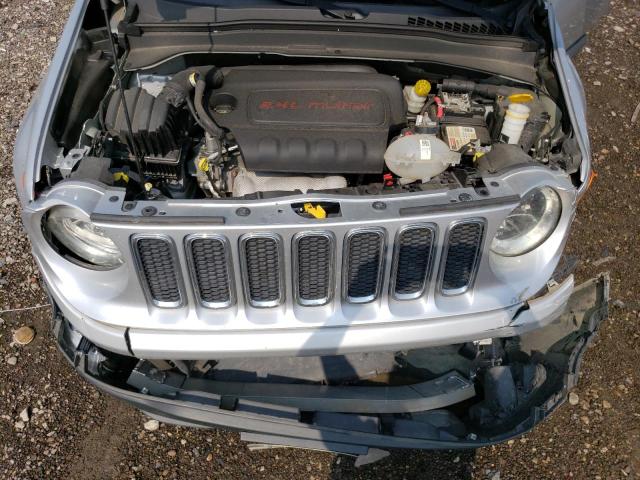 ZACCJADT7FPB31773 - 2015 JEEP RENEGADE LIMITED SILVER photo 12