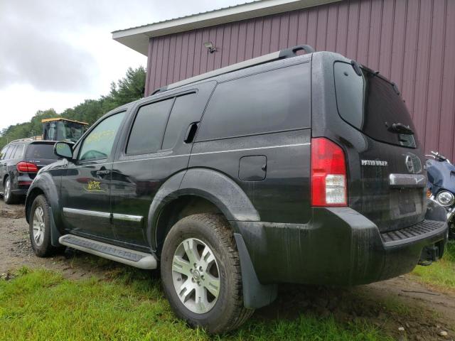 5N1AR1NNXCC631745 - 2012 NISSAN PATHFINDER S BLACK photo 2