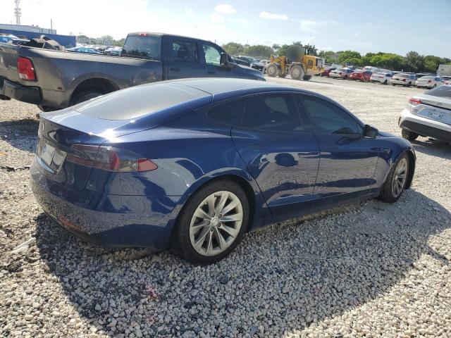 5YJSA1E18HF231187 - 2017 TESLA MODEL S 蓝色 照片 3