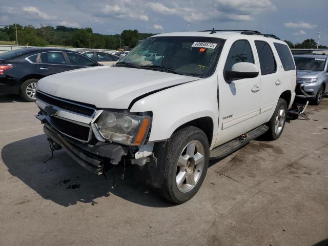 1GNSCBE02BR198204 - 2011 CHEVROLET TAHOE C1500 LT WHITE photo 1