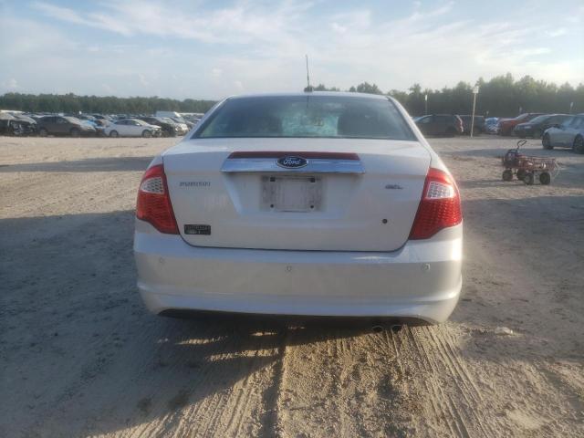 3FAHP0JA9CR429122 - 2012 FORD FUSION SEL WHITE photo 6