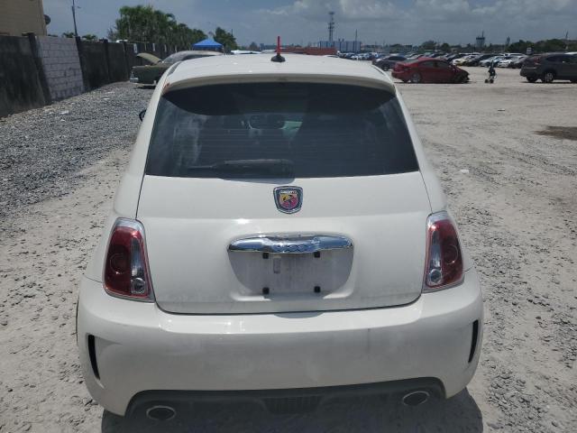 3C3CFFFHXDT717188 - 2013 FIAT 500 ABARTH WHITE photo 6