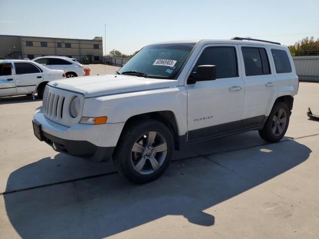 1C4NJPFA9ED804910 - 2014 JEEP PATRIOT LATITUDE WHITE photo 1